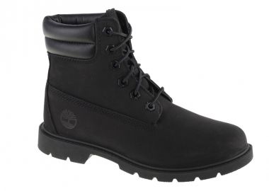 Timberland Linden Woods 6 In Δερμάτινα Γυναικεία Αρβυλάκια με Μεσαίο Τακούνι Μαύρα A2M28 - Timberland - 