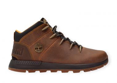 TIMBERLAND MID LACE UP SNEAKER CATHAY SPICE TB0A67TG9431M BROWN - TIMBERLAND - 