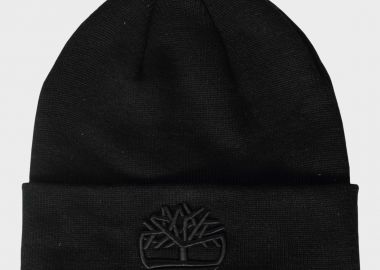 TIMBERLAND Tonal 3D Embroidery Beanie BLACK TB0A2PJR0011. OS - TIMBERLAND - 
