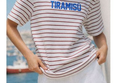 TIRAMISU T-SHIRT BY LUMINA - sense-shop - 