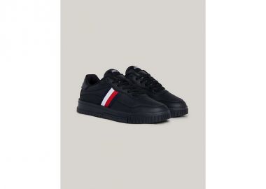 Tommy Hilfiger Ανδρικά Sneakers Μαύρα FM0FM04824-0GQ - Tommy Hilfiger - 