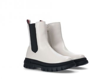 Tommy Hilfiger Bootie Παιδικά Μποτάκια Εκρού T3A5-33058-1355101 - Tommy Hilfiger - 