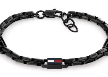 TOMMY HILFIGER Βραχιόλι από ανοξείδωτο ατσάλι Black 2790676 - Tommy Hilfiger Jewellery - 