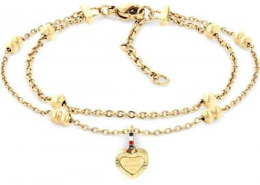 TOMMY HILFIGER Βραχιόλι από ανοξείδωτο ατσάλι Gold 2781012 - Tommy Hilfiger Jewellery - 