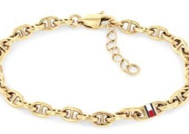 TOMMY HILFIGER Βραχιόλι από ανοξείδωτο ατσάλι Gold 2781020 - Tommy Hilfiger Jewellery - 