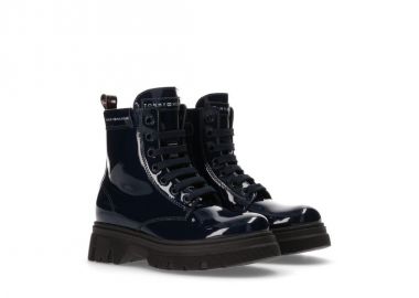 Tommy Hilfiger Γυναικεία Μποτάκια Μπλε T4A5-33040-0775800 - Tommy Hilfiger - 