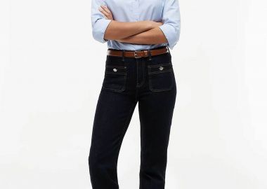 Tommy Hilfiger γυναικείο τζιν παντελόνι Bootcut Fit - WW0WW50778 Denim Blue Σκούρο - TOMMY HILFIGER - 