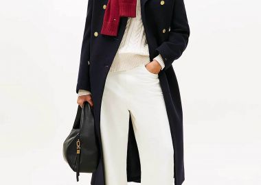 Tommy Hilfiger γυναικείο τζιν παντελόνι πεντάτσεπο Tapered Barrel Fit - WW0WW49500 Εκρού - TOMMY HILFIGER - 