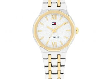 TOMMY HILFIGER Mackenzie Small - 1782888, Silver & Gold case with Stainless Steel Bracelet - Tommy Hilfiger - 