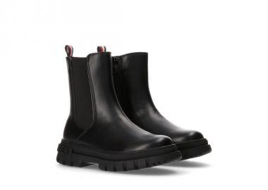 Tommy Hilfiger Παιδικά Μποτάκια με Φερμουάρ Μαύρα T3A5-33058-1355999 - Tommy Hilfiger - 