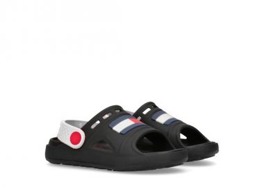 Tommy Hilfiger Παιδικά Παπουτσάκια Θαλάσσης Comfy Sandal X001 T1B2-32262-0083X001 Μαύρα - Tommy Hilfiger - 