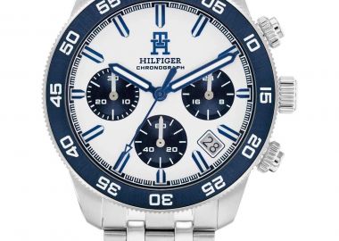 TOMMY HILFIGER TH85 Chronograph - 1792157, Silver case with Stainless Steel Bracelet - Tommy Hilfiger - 