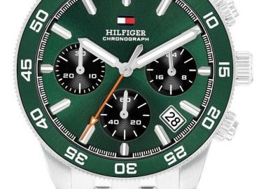 TOMMY HILFIGER TH85 Chronograph - 1792214, Silver case with Stainless Steel Bracelet - Tommy Hilfiger - 