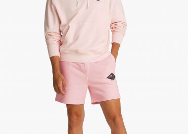 Tommy Jeans ανδρικό αθλητικό σορτς με λογότυπο Regular Fit - DM0DM20936 Ροζ Ανοιχτό - TOMMY JEANS - 