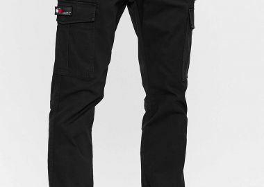 Tommy Jeans ανδρικό cargo παντελόνι με logo patch Slim Fit 