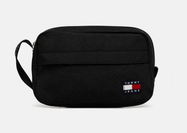 Tommy Jeans ανδρικό νεσεσέρ με λογότυπο - AM0AM13861 Μαύρο - TOMMY JEANS - 