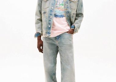 Tommy Jeans ανδρικό τζιν παντελόνι πεντάτσεπο Loose Fit ''Jaimie'' - DM0DM20994 Denim Blue - TOMMY JEANS - 
