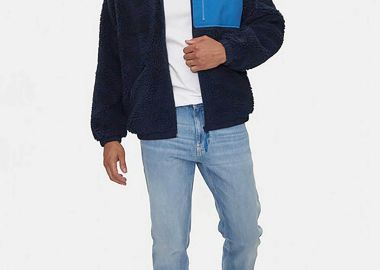 Tommy Jeans ανδρικό τζιν παντελόνι πεντάτσεπο με κεντημένο λογότυπο Straight Fit - DM0DM20182 Denim Blue Ανοιχτό - TOMMY JEANS - 