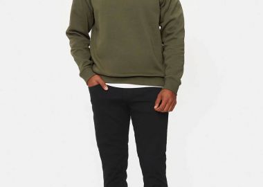 Tommy Jeans ανδρικό τζιν παντελόνι πεντάτσεπο Slim Fit - DM0DM20707 Μαύρο - TOMMY JEANS - 
