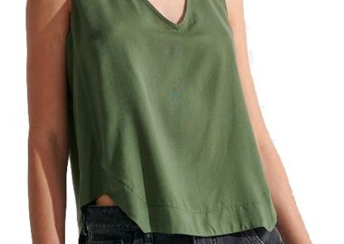 Top Ale Αμάνικο 81372352-KHAKI Γυναικείο - Ale - 
