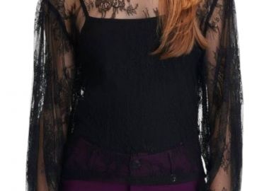 Top Ale Δαντελωτό Floral 8920167-BLACK Γυναικείο - Ale - 