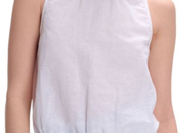 Top Ale Λινό Με Άνοιγμα 8921057-WHITE Γυναικείο - Ale - 