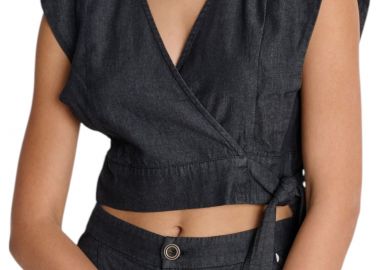 Top Ale Με Δέσιμο 81253318-BLACK Γυναικείο - Ale - 