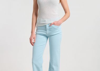 Τοπ Αμάνικο Lurex Με V Λαιμόκοψη -  - 