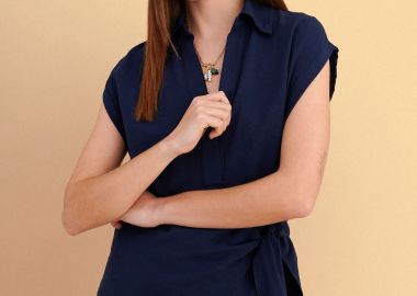 Τοπ αμάνικο με δέσιμο στο πλάϊ - 5206179131520 -  - 