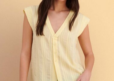 Τοπ αμάνικο με κουμπιά - 5206179087872 -  - 