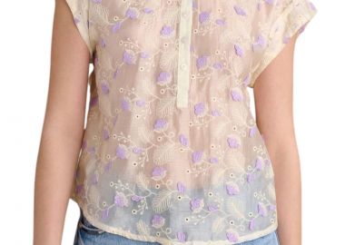 Top Attrattivo Με 3D Λουλούδια 9920430-OFF WHITE Γυναικείο - Attrattivo - 