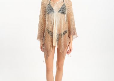 Τοπ BLE Πλεκτό Διάτρητο Με Κρόσια -  - 