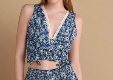 Τοπ φλοράλ με δαντέλα - 5206634956521 -  - 