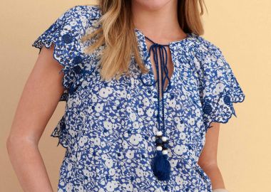 Τοπ φλοράλ με κέντημα - 5206179093897 -  - 