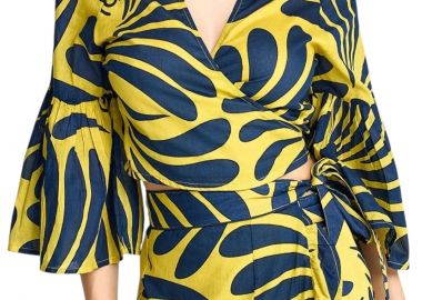 Top Funky Buddha Κρουαζέ FBL013-119-17-LEMONGRASS Γυναικείο - Funky Buddha - 