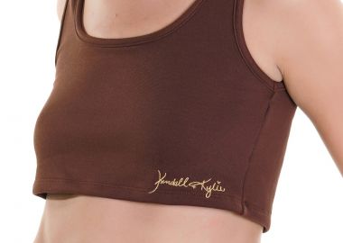 Top Kendal + Kylie Sweat KKW3701612-COFFEE BROWN Γυναικείο - Kendal + Kylie - 
