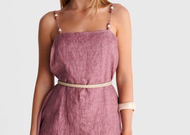 Τοπ λινό με χάντρες στις τιράντες - 5206179090773 -  - 