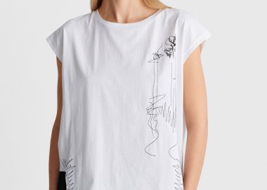 Τοπ με κεντημένες λεπτομέρειες - 5206179086615 -  - 