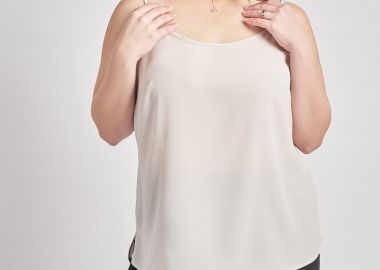 Τοπ με τιράντες κρεπ -  - 