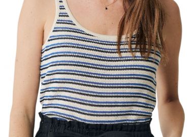 Top Mexx Structured knitted top MF006609141W-Off White Γυναικείο - Mexx - 