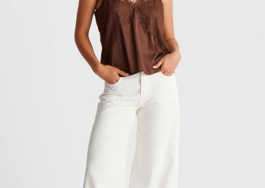 Τοπ σατέν με δαντέλα - 5206179128063 -  - 