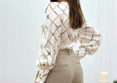 Τοπ Σατινέ Dayton Μπεζ - Amelie's - 