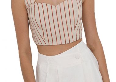 Top Silvian Heach Heracross PGP22424TO-SAND Γυναικείο - Silvian Heach - 