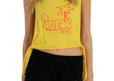 Top Sneak Aces . 4032-715-yellow Γυναικείο - Sneak Aces - 