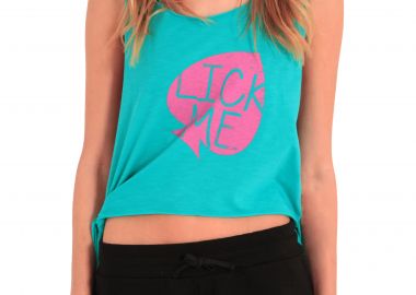 Top Sneak Aces Lick Me 4032-705-TURQOISE Γυναικείο - Sneak Aces - 