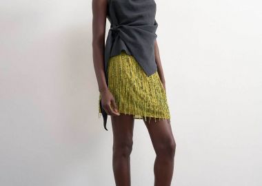 Topshop γυναικεία mini φούστα με παγιέτα 