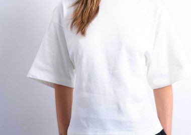 Topshop γυναικεία μπλούζα με έντονους ώμους 
