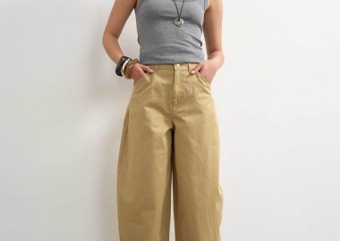 Topshop γυναικείο παντελόνι Regular Fit 