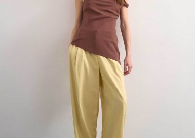 Topshop γυναικείο παντελόνι Straight Fit 