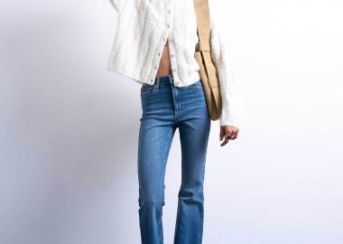Topshop γυναικείο τζιν παντελόνι Flared Fit 